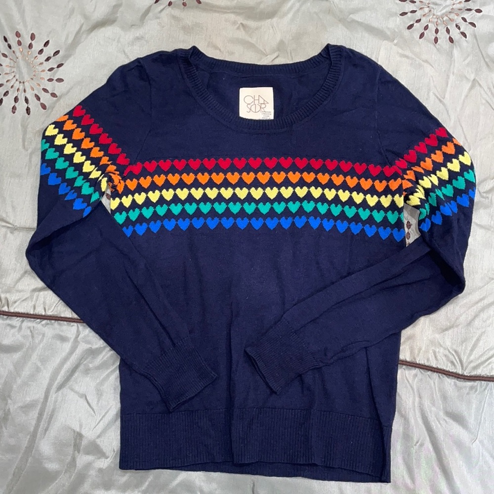 Chaser knit sweater. Size small. New without tags.